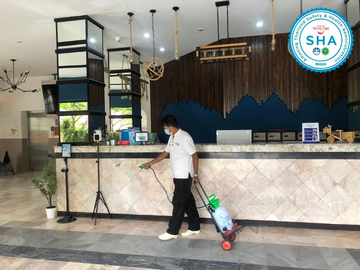Jomtien Longstay Hotel - Sha Plus Certified Eksteriør billede
