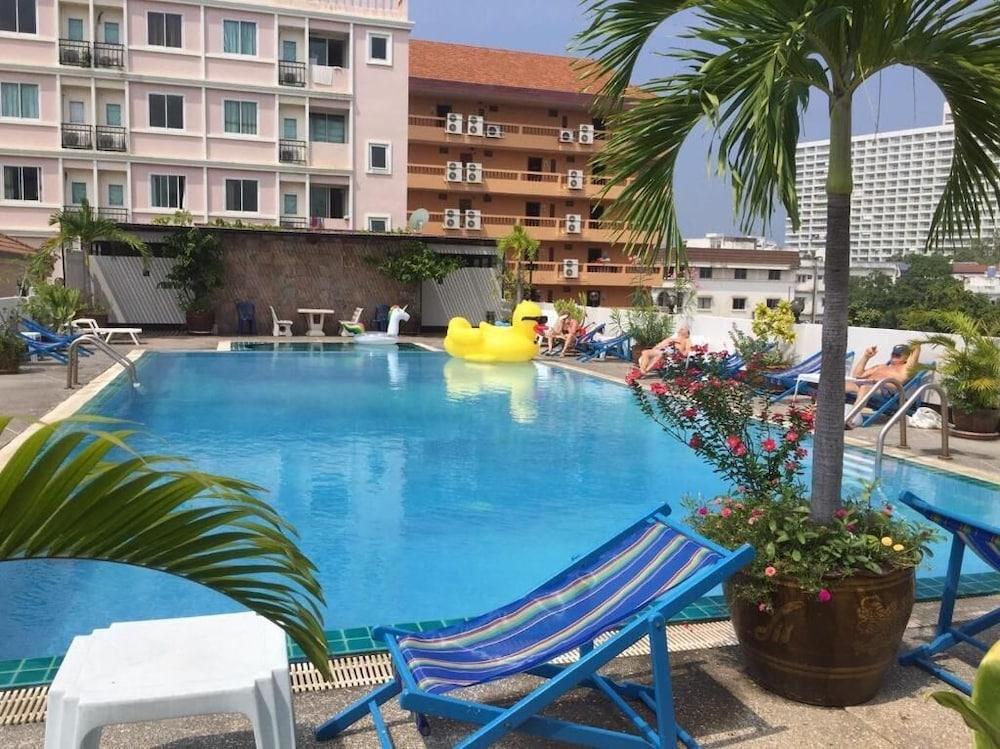 Jomtien Longstay Hotel - Sha Plus Certified Eksteriør billede