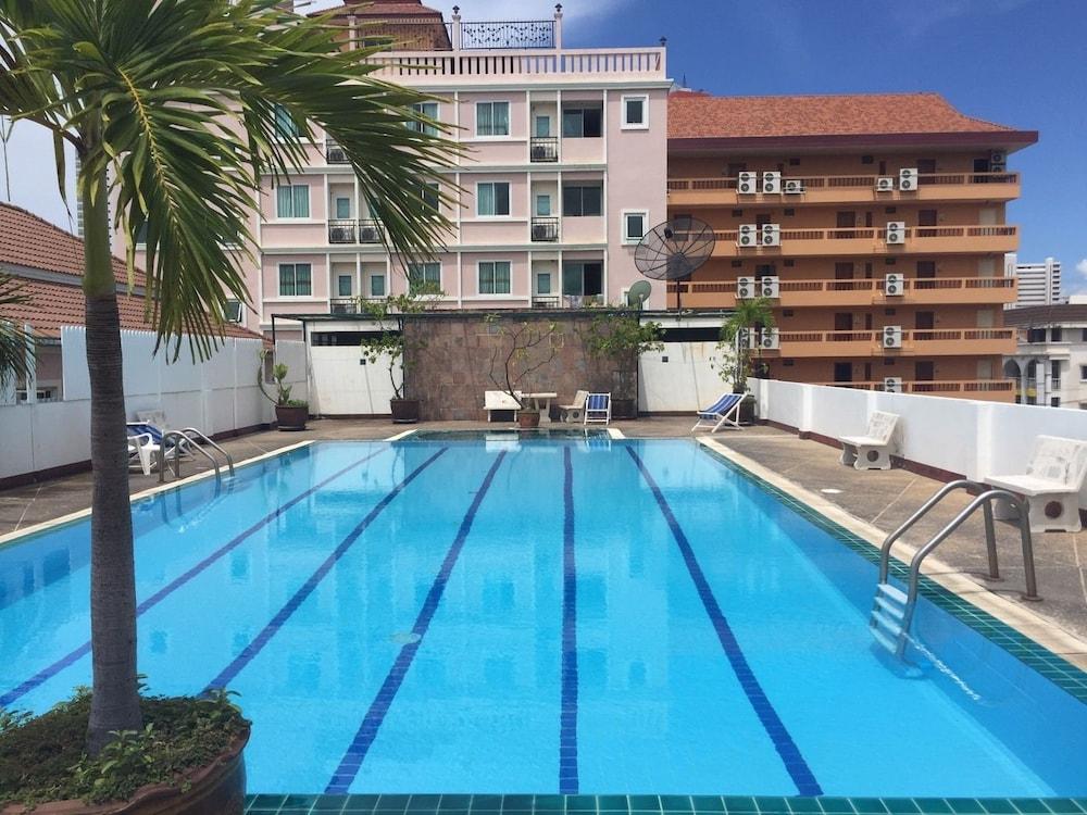Jomtien Longstay Hotel - Sha Plus Certified Eksteriør billede
