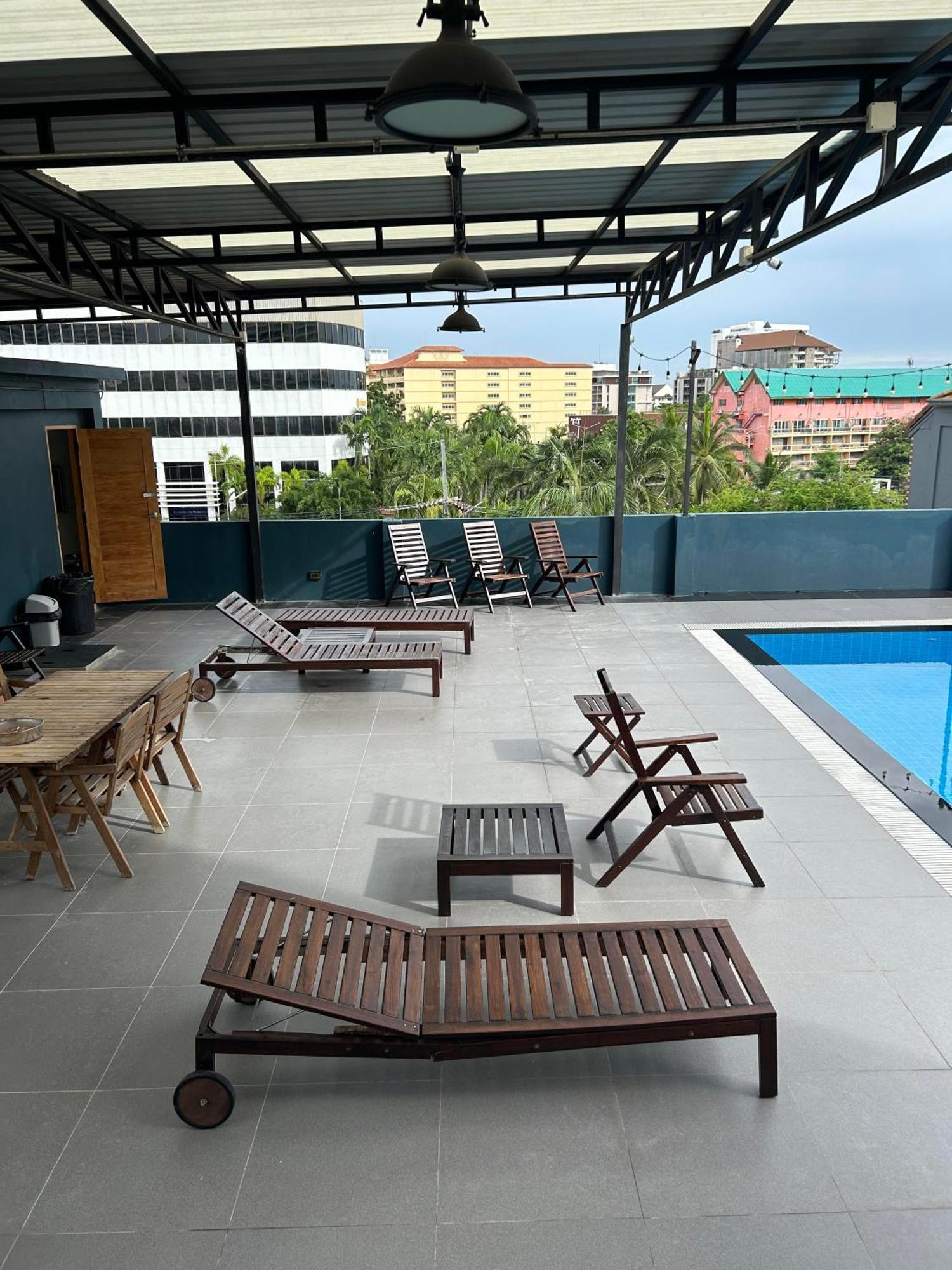 Jomtien Longstay Hotel - Sha Plus Certified Eksteriør billede